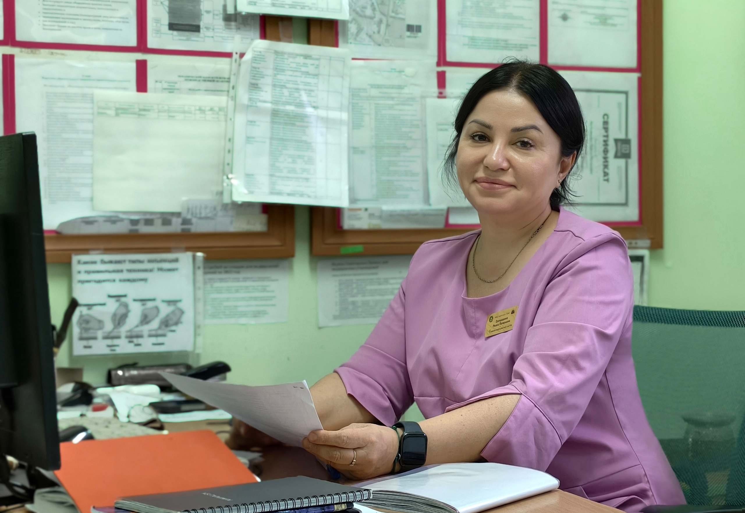 Интервью с главной медсестрой